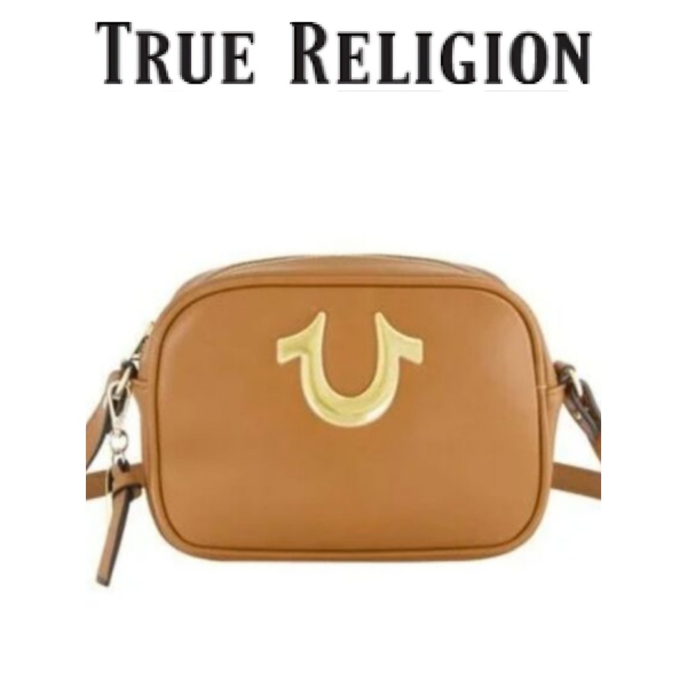True Religion Horseshoe Logo Camera Bag